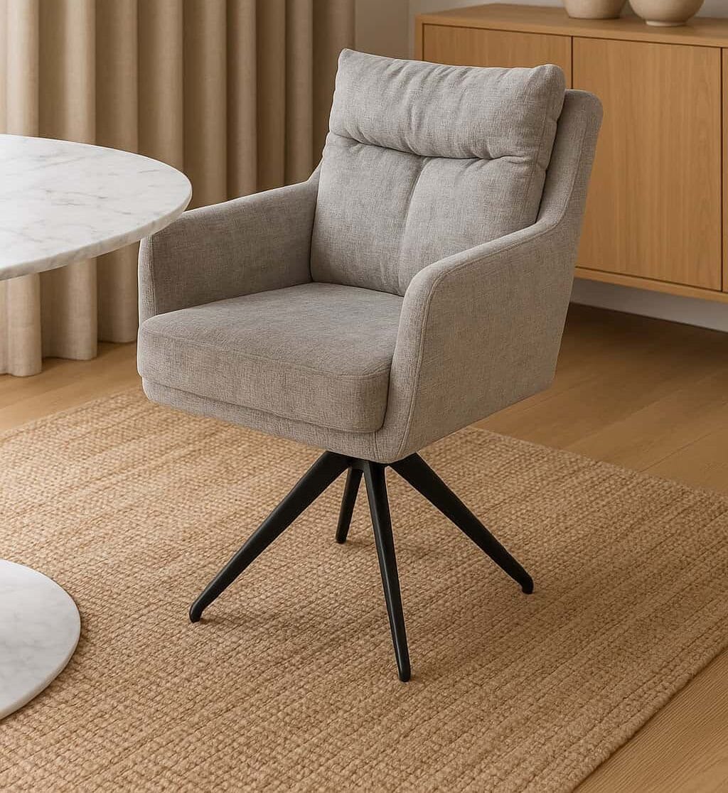 trpezarijska stolica są rotacijom