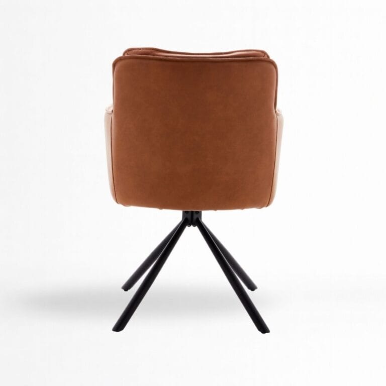 moderna kozna stolica fotelja