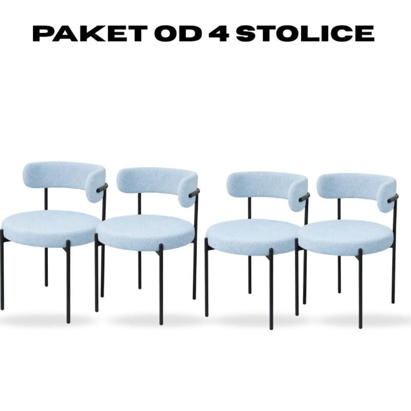 moderna stolica ice plava